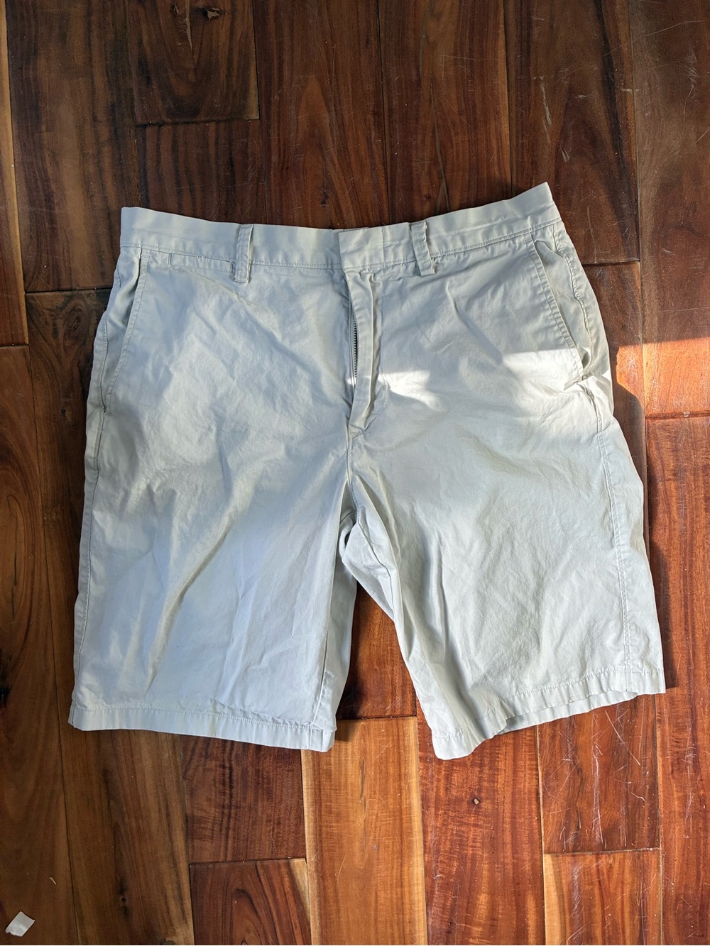 Men's Classic Beige Chino Shorts